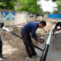 تاسیسات گازرسانی نرده لوله ای پروفیل