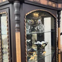 ویترین تمام چوب کاردست|بوفه، ویترین، کنسول|تهران, خاک سفید|دیوار