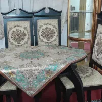 میز غذا خوری|میز و صندلی غذاخوری|شازند, |دیوار