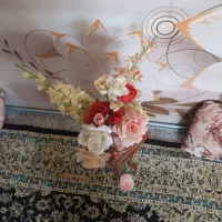 گل مصنوعی باگلدان|گل مصنوعی|خرمآباد, |دیوار