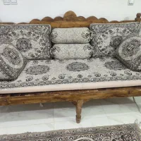 تخت شاه نشین فروش فوری|تخت و سرویس خواب|ورامین, خیر آباد|دیوار