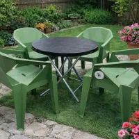 صندلی پلاستیکی باغی طرح مینو/ کرج گلشهر