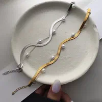 گردنبند و دستبند ماری استیل رنگ ثابت|بدلیجات|قم, حنیف نژاد|دیوار