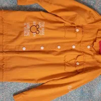 کت کتان دخترانه