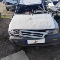 پراید تصادفی مدل ۸۸ دوگانه کارخانه