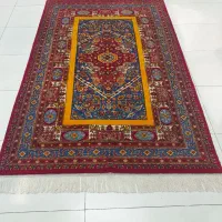 فرش دستباف (بساک)۶ متریهای قشقایی گل ابریشم|فرش|مشکیندشت, |دیوار