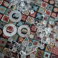 لوستر و صفحه کابینت شیشه|لوستر و چراغ آویز|ایلام, |دیوار