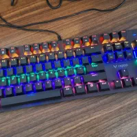 کیبورد میکانیکال RGB رپو V500 باسیم
