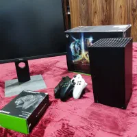 xbox seri X + monitor 24|کنسول، بازی ویدئویی و آنلاین|اهواز, زیتون کارمندی|دیوار