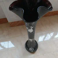 گلدان شیشه ایی بلند|صنایع دستی و سایر لوازم تزئینی|میاندوآب, |دیوار