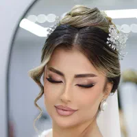میکاپ و شینیون cip عروس ۵ میلیون