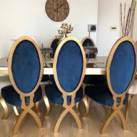 میز نهار خوری ۸نفره چوب گردو‌