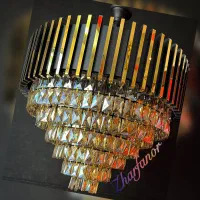 لوستر طلامشکی|لوستر و چراغ آویز|اصفهان, کوجان|دیوار