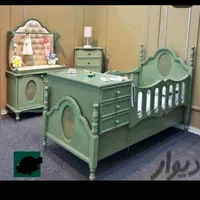 تخت خواب  نوزادو نوجوان|تخت و سرویس خواب|مشهد, عبادی|دیوار