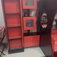 سرویس خواب کودک و نوجوان دوطبقه همراه کمد|تخت و سرویس خواب|پاکدشت, خاتون آباد|دیوار