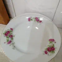 بشقاب گلسرخی ژاپن میوه برنج خوری