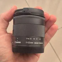 لنز میررلس کنون ef-m 11-22mm