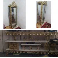 بوفه و میز تلوزیون برنز