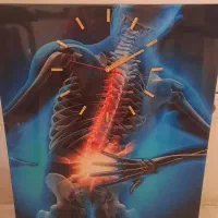 ساعت دیواری جهت مطب دکتر. رادیولوژی و خانه|ساعت دیواری و تزئینی|کرمانشاه, |دیوار