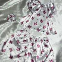 ست ساتن سه تیکه فقط ۲۹۹|لباس|خرم‌آباد, |دیوار