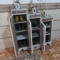 جا کفشی در حد نو جنس. پلی استر قابل شستشو