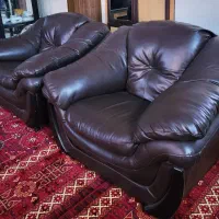 مبل راحتی چرم