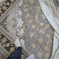 فرش بهشتی گل برجسته