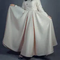 لباس مجلسی ساده و شیک خوش استایل ساتن آمریکایی