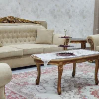 مبل سلطنتی کلاسیک ۷نفره|مبلمان خانگی و میز عسلی|اهواز, کیان اباد|دیوار
