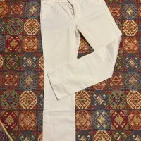 دو عدد شلوار سفید و سبز یشمی