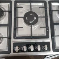 اجاق گاز  استیل وشیشه ای  آریزون قطعات ایتالیایی