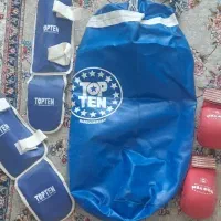 کیسه بوکس،دستکش و پابند بوکس