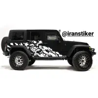 استیکر بدنه ماشین های افرود  کارفود و ....|قطعات یدکی و لوازم جانبی|تهران, اختیاریه|دیوار