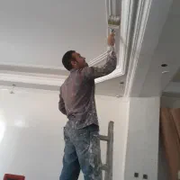 نقاش و نقاشی ساختمان شبانه روزی سجاد