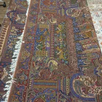 فرش 12متری طرح شکارگاه، پشم شتر طبیعی مختص صادرات|فرش|تهران, آجودانیه|دیوار
