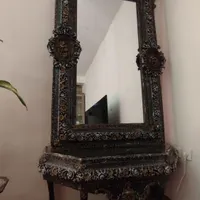 آینه چوبی