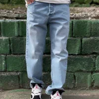 شلوار بگ آبی روشن ( بوتیک ترافیک )|لباس|قم, شاه ابراهیم|دیوار