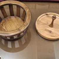 شیرینی خوری و میوه خوری چوبی