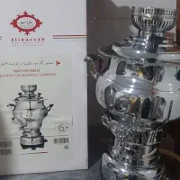 سماور ۶ لیتری مارک عالی نسب مدل نقشینه|سماور، چای‌ساز، قهوه‌ساز|زنجان, |دیوار