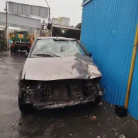 پراید مدل 87 دوگانه تصادفی