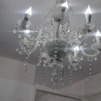 لوستر شیشه ای|لوستر و چراغ آویز|اصفهان, پوریای ولی|دیوار