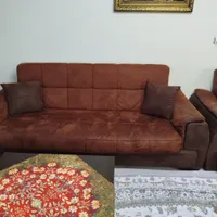 مبل ۷ نفره تخت خواب شو|مبلمان خانگی و میز عسلی|تهران, خلیج فارس|دیوار