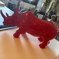 مجسمه کرگدن|مجسمه، تندیس، ماکت|تهران, نیاوران|دیوار