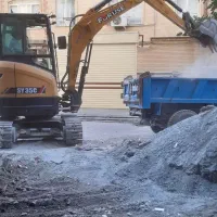 نخاله ماسه شسته پوکه سنگ خاک مصالح ساختماتی شن|خدمات حمل و نقل|تبریز, |دیوار