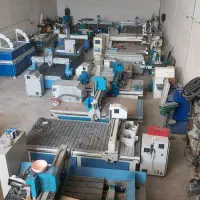سی ان سی cnc دورکن لبه چسبان مکنده وارداتی چوب