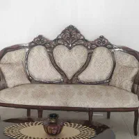 مبل سلطنتی چوب گردو سفارشی ساخت