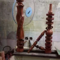 ساخت قلیان چوبی عناب و کهور|صنایع دستی و سایر لوازم تزئینی|قزوین, |دیوار