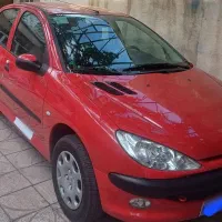 ۲۰۶ تیپ ۲ قرمز مدل ۹۶