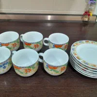 فنجان و نعلبکی چینی