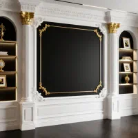 گچبری انعطاف پذیر تسمه استیل دکوراسیون آینه پوستر|مصالح و تجهیزات ساختمان|تهران, امیرآباد|دیوار